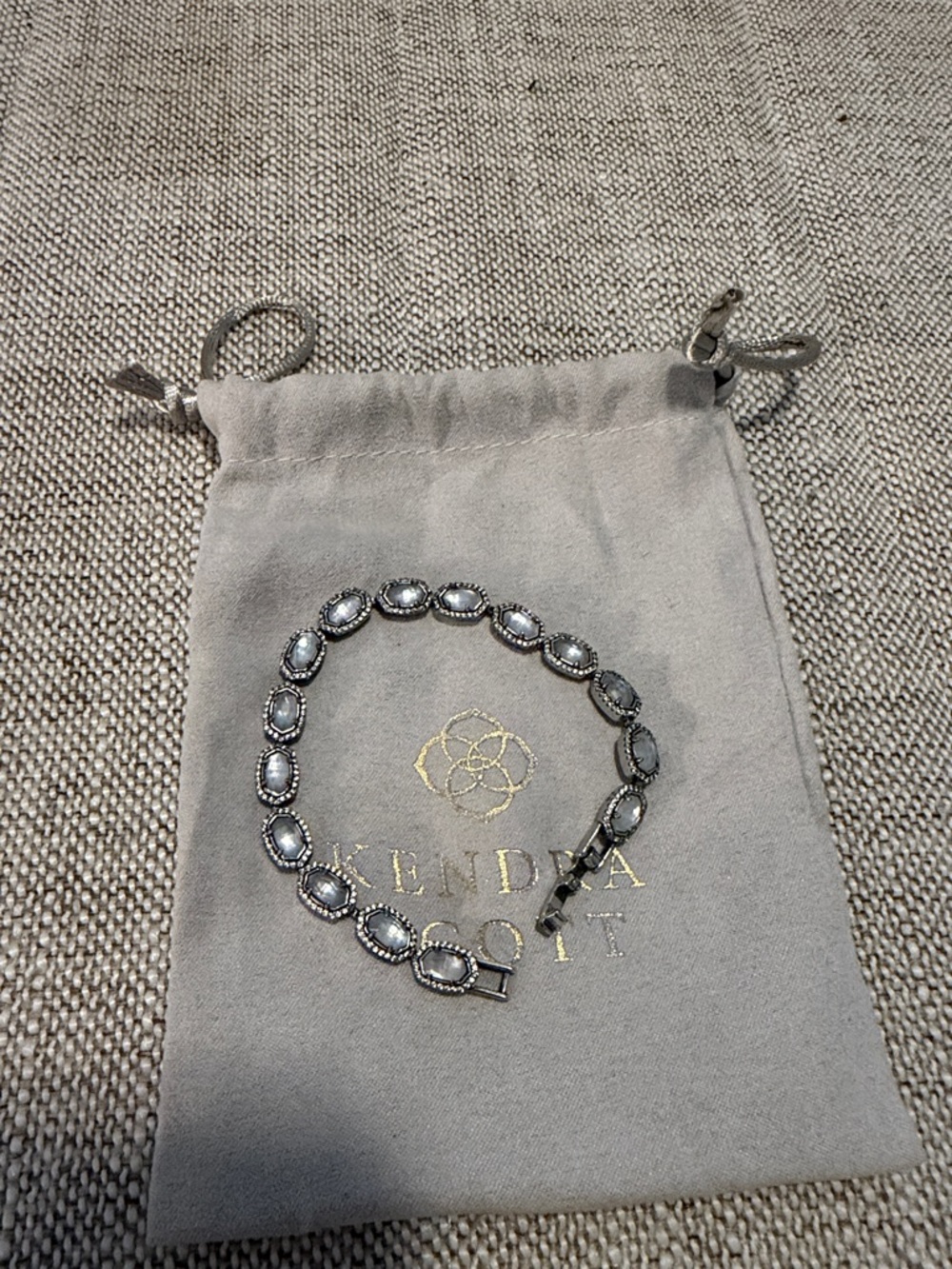 Kendra Scott Antique Silver Cole Bracelet - bridal collection